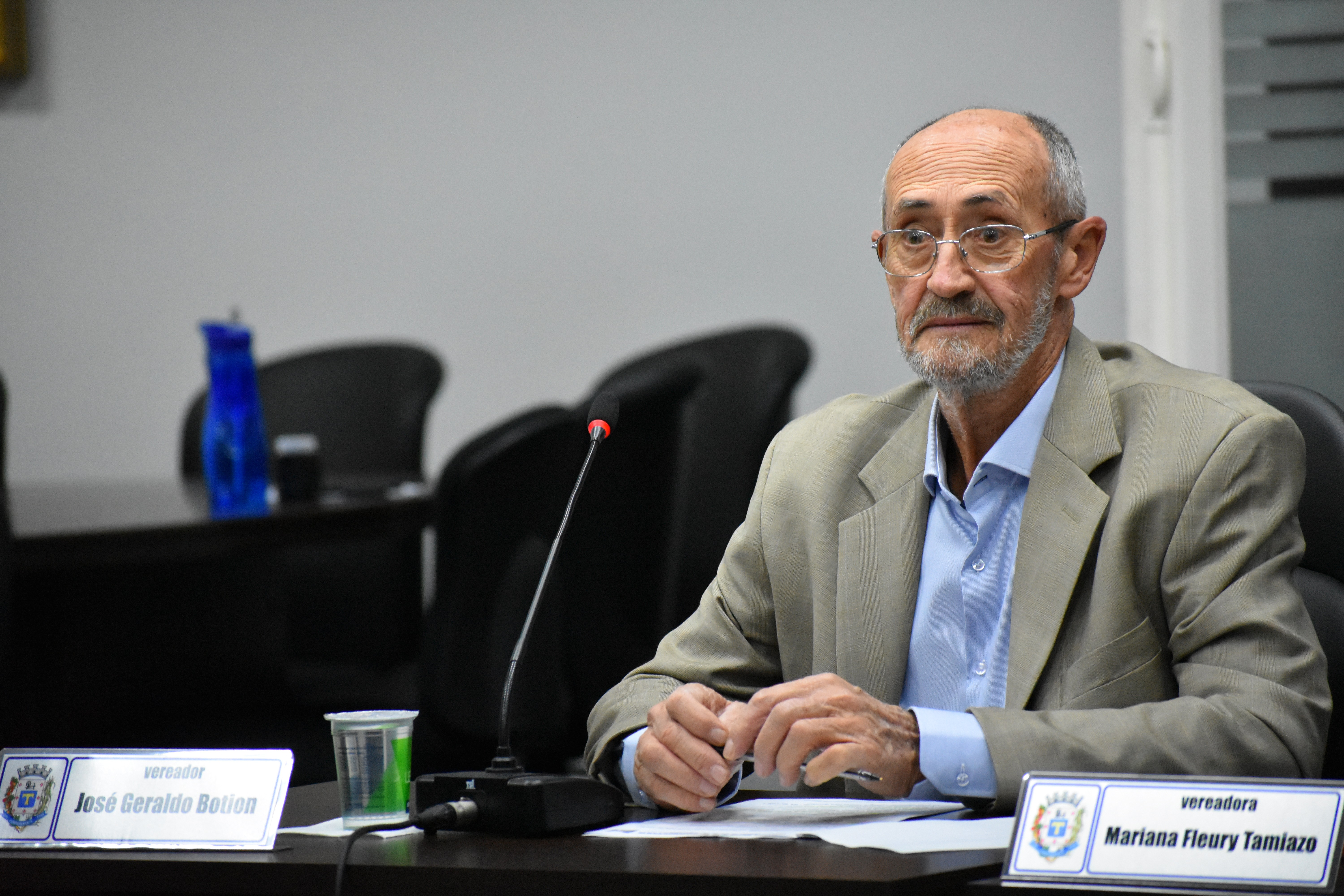 Imagem da notícia: Vereador José Geraldo Botion denomina José Alcides Tavoloni e Gusmar Rodrigues de Carvalho, as ruas de loteamento industrial