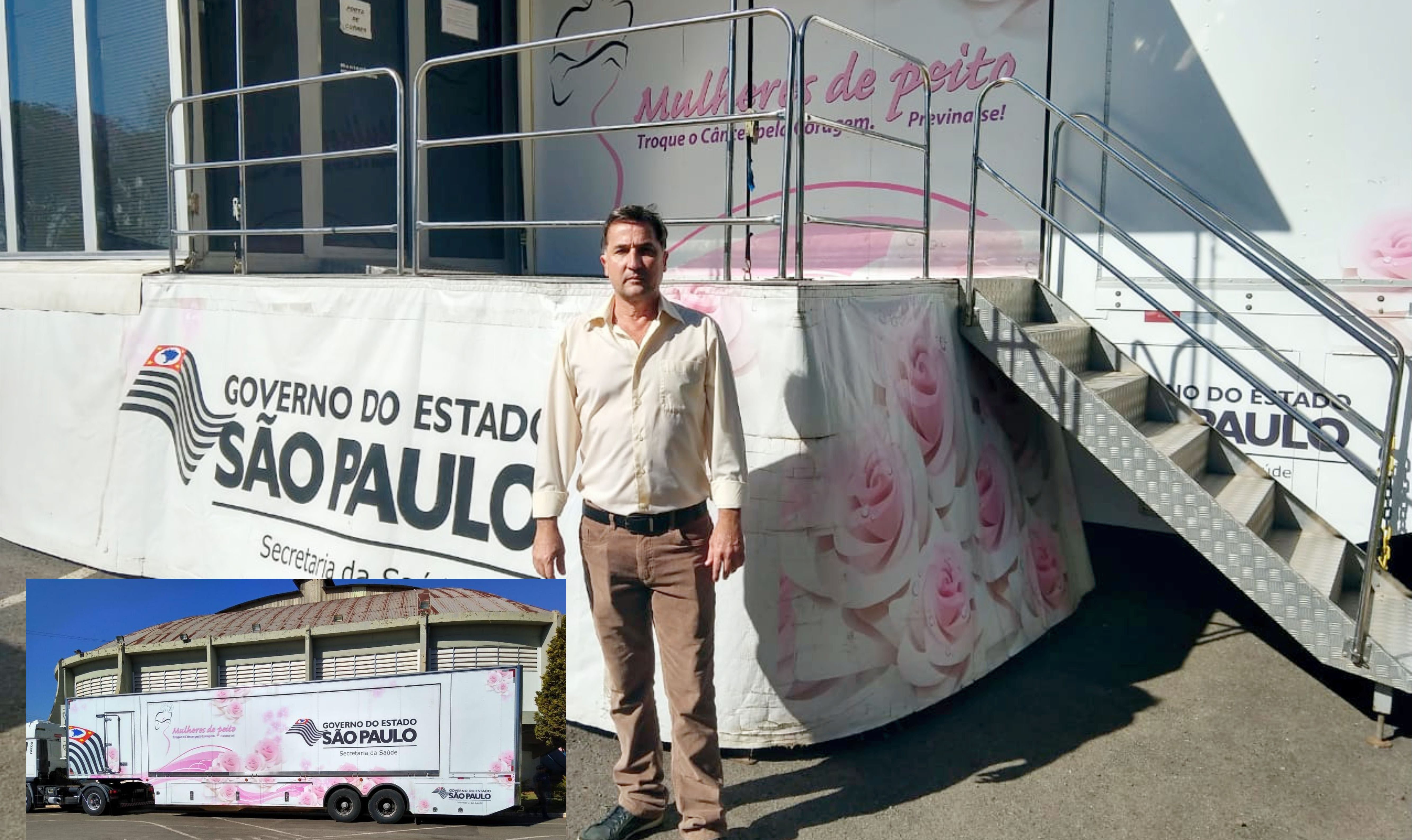 Imagem da notícia: Carreta Mulheres de Peito tem indicação do vereador Pique