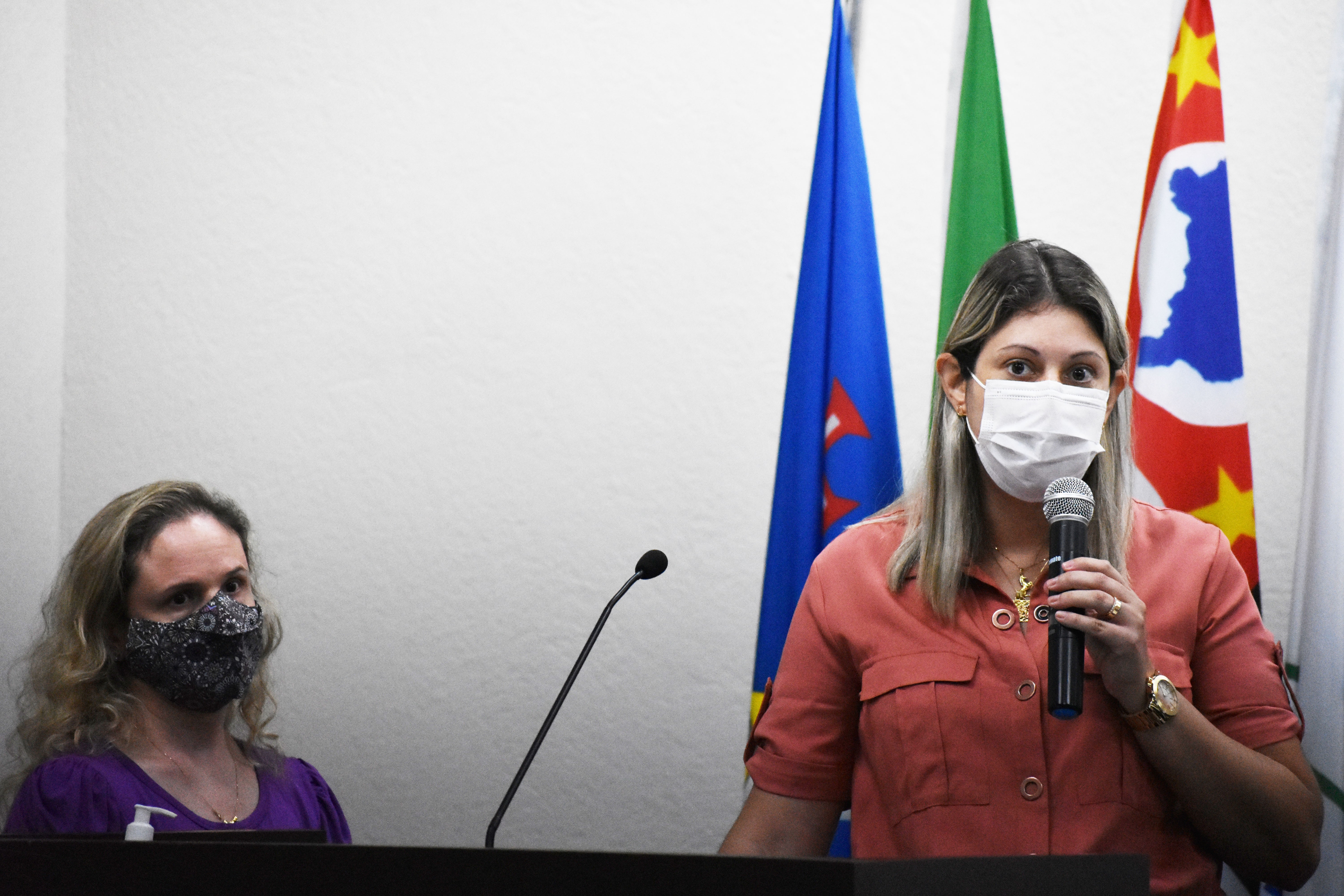 Imagem da notícia:  Secretária de Saúde participa de Tribuna Livre para apresentar ações de combate a Covid-19 no município