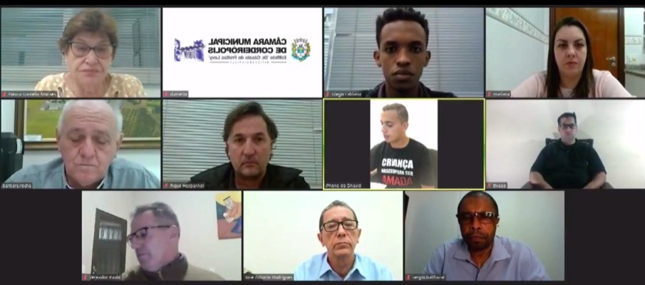 Imagem da notícia: Em sessão ordinária remota, vereadores apresentam indicações de melhorias em bairros