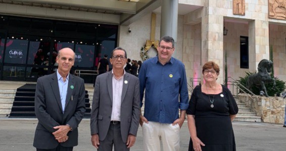 Imagem da notícia: Vereadores participam do lançamento do Programa Novas Estradas Vicinais