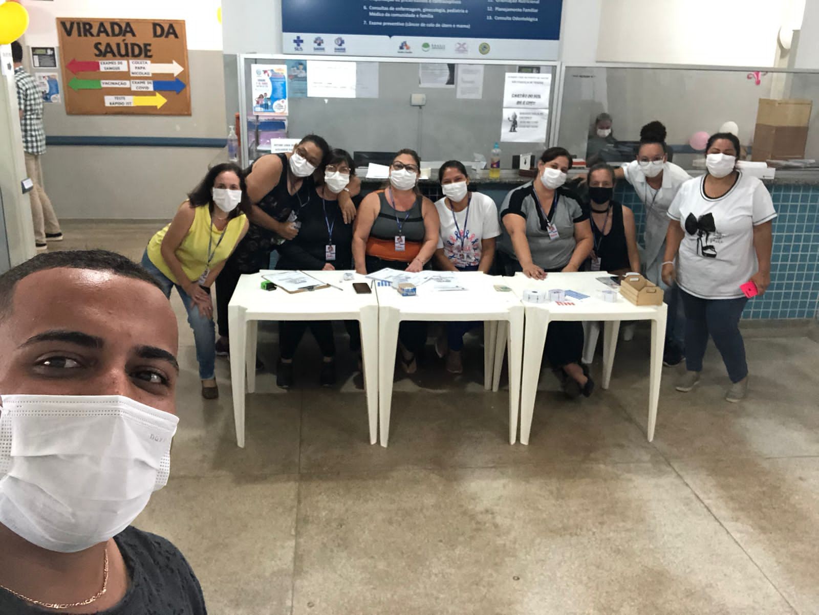 Imagem da notícia: Vereador Dhavid participa da virada da Saúde 2022