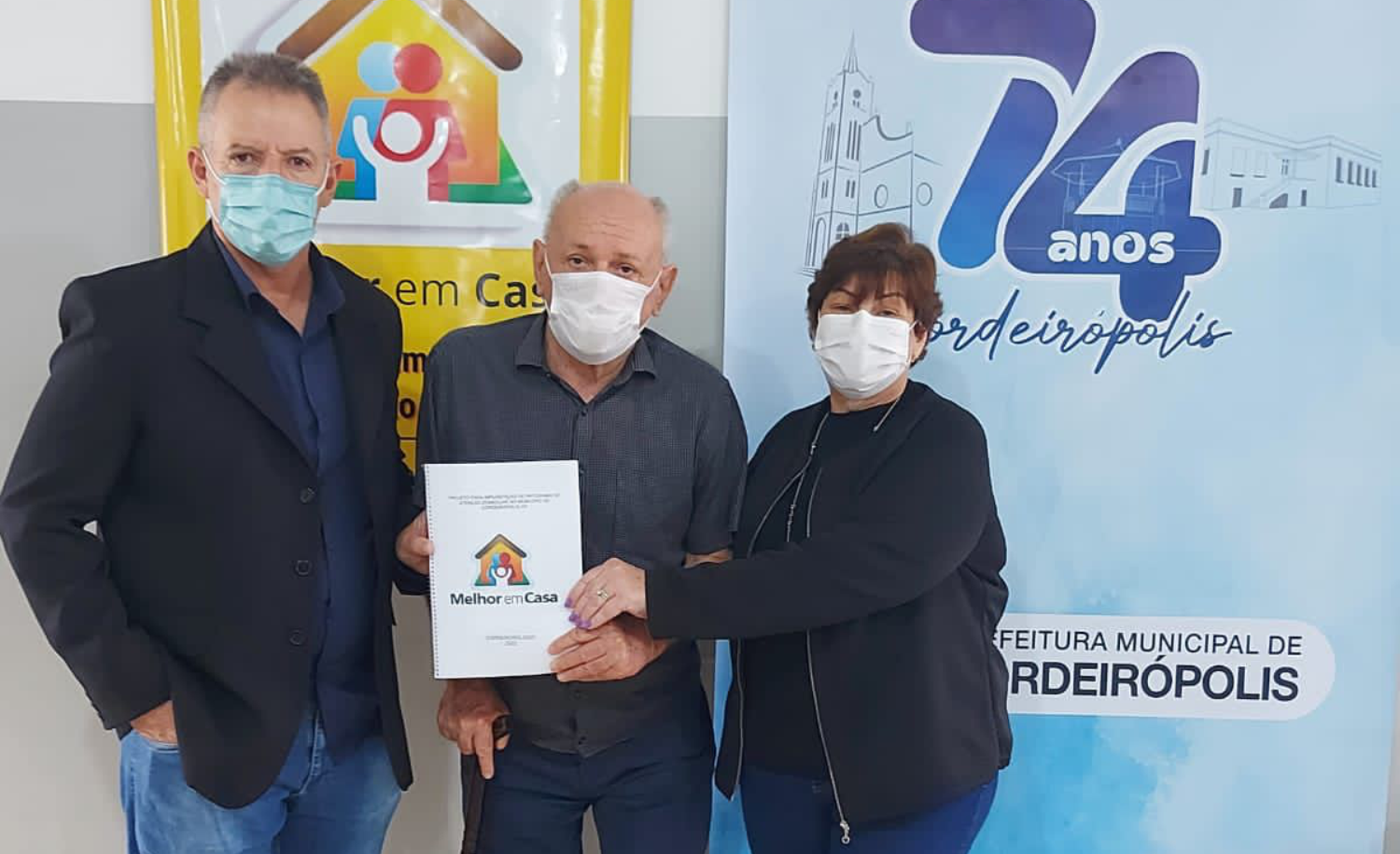 Imagem da notícia: Vereadores participam do lançamento do programa de atendimento domiciliar