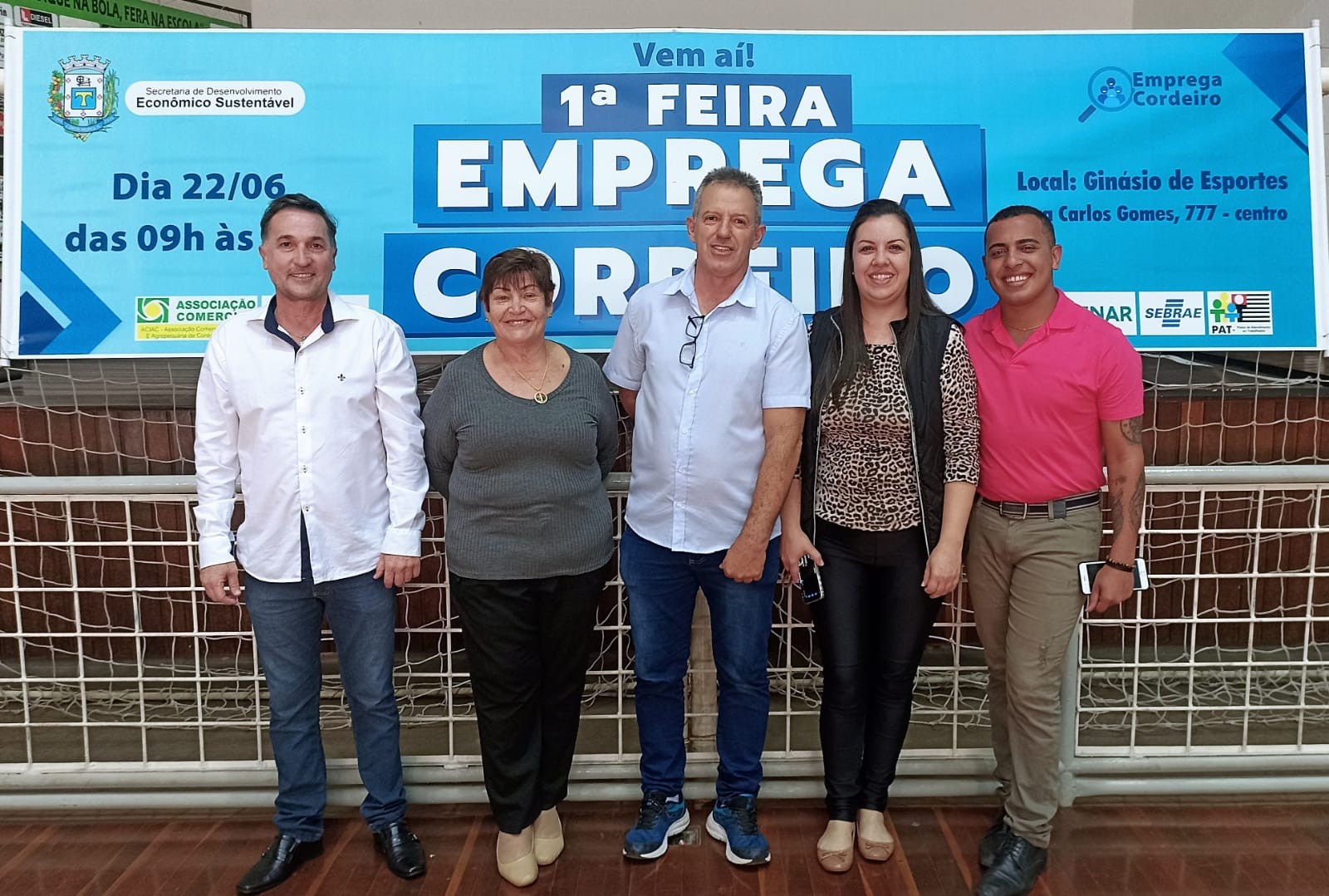 Imagem da notícia: Parlamentares prestigiam a 1° Feira Emprega Cordeiro