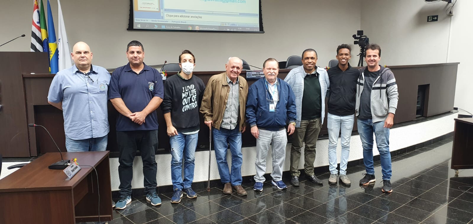 Imagem da notícia: Presidente e vereadores acompanham a Audiência Pública na Câmara