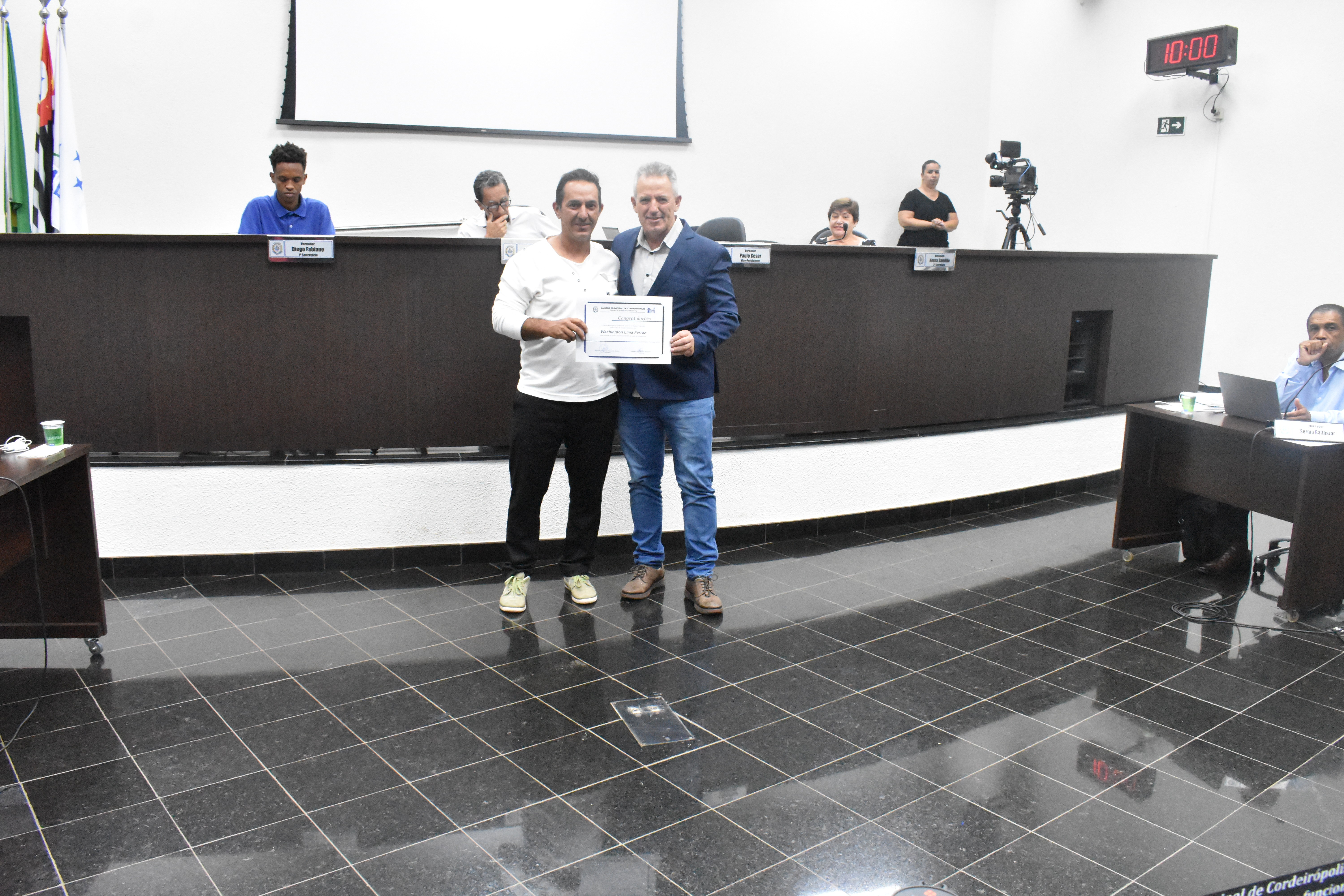 Imagem da notícia: Vereador Paulo C. de Moraes homenageia o idealizador do 1º FESTVELOCROSS