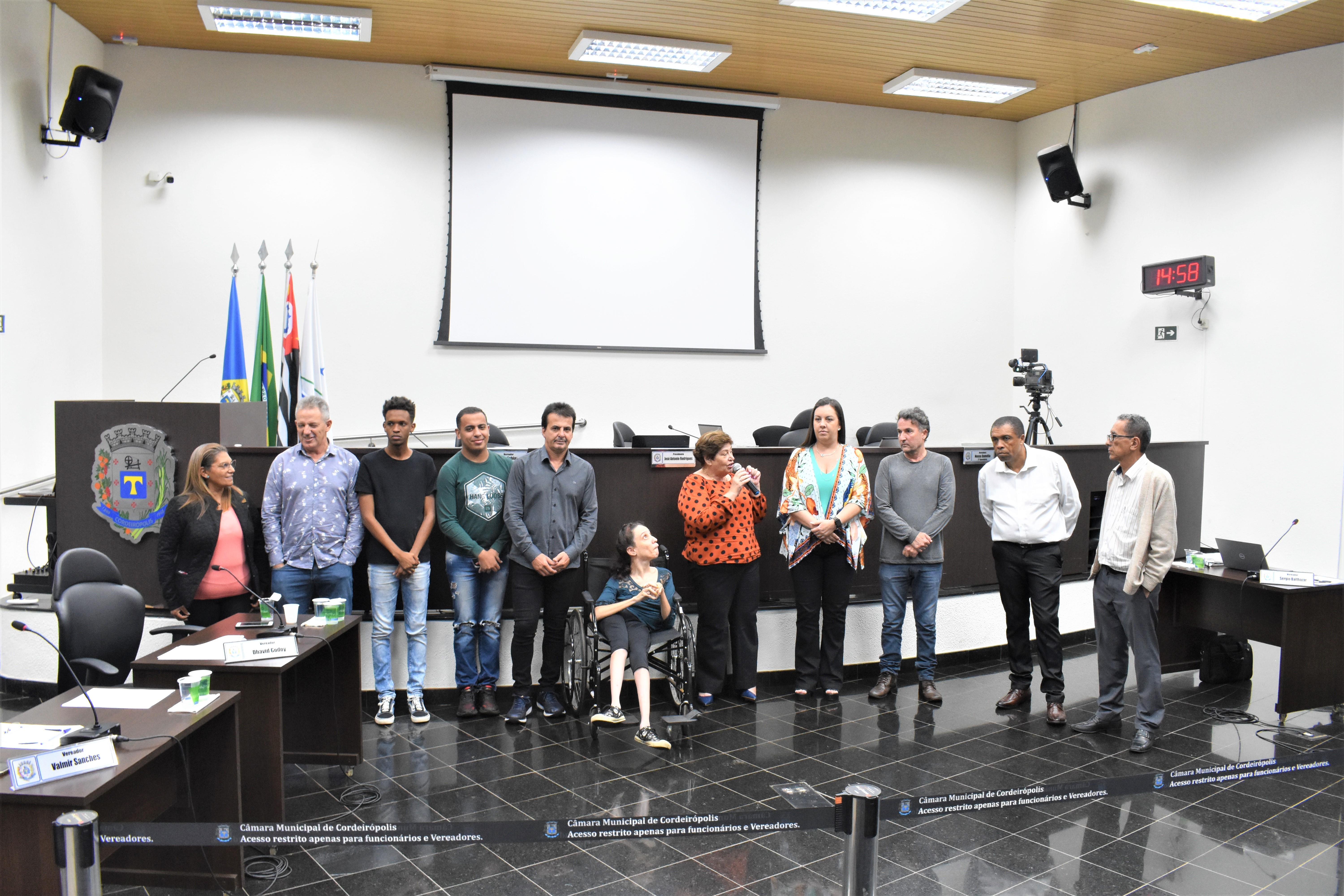 Imagem da notícia: Conselho Mun. Direitos da Pessoa com Deficiência no espaço Tribuna Livre 