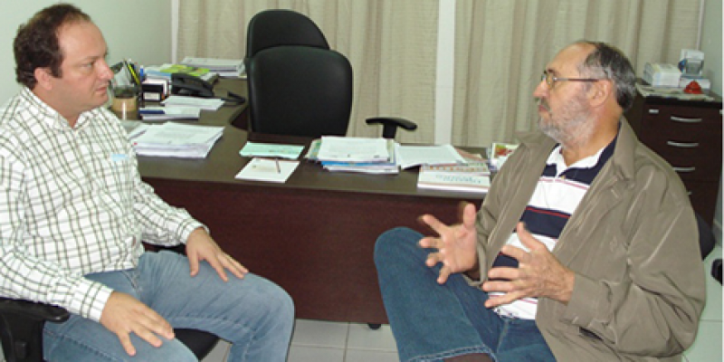 Imagem da notícia: Presidente recebe vereador de Santa Bárbara d´Oeste