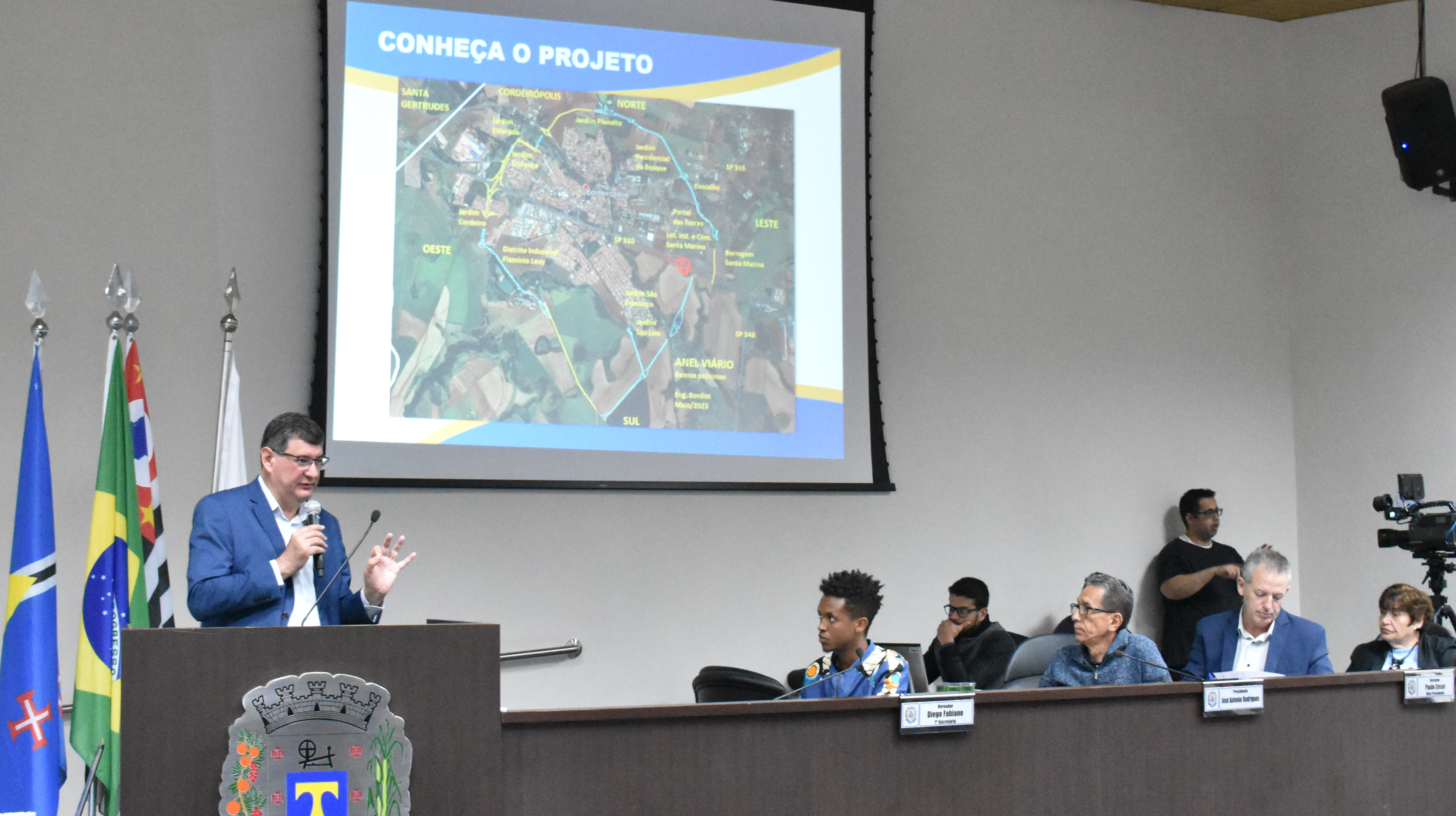 Imagem da notícia: Prefeito apresenta o Projeto do Anel Viário e Plano de Empréstimo para o Município