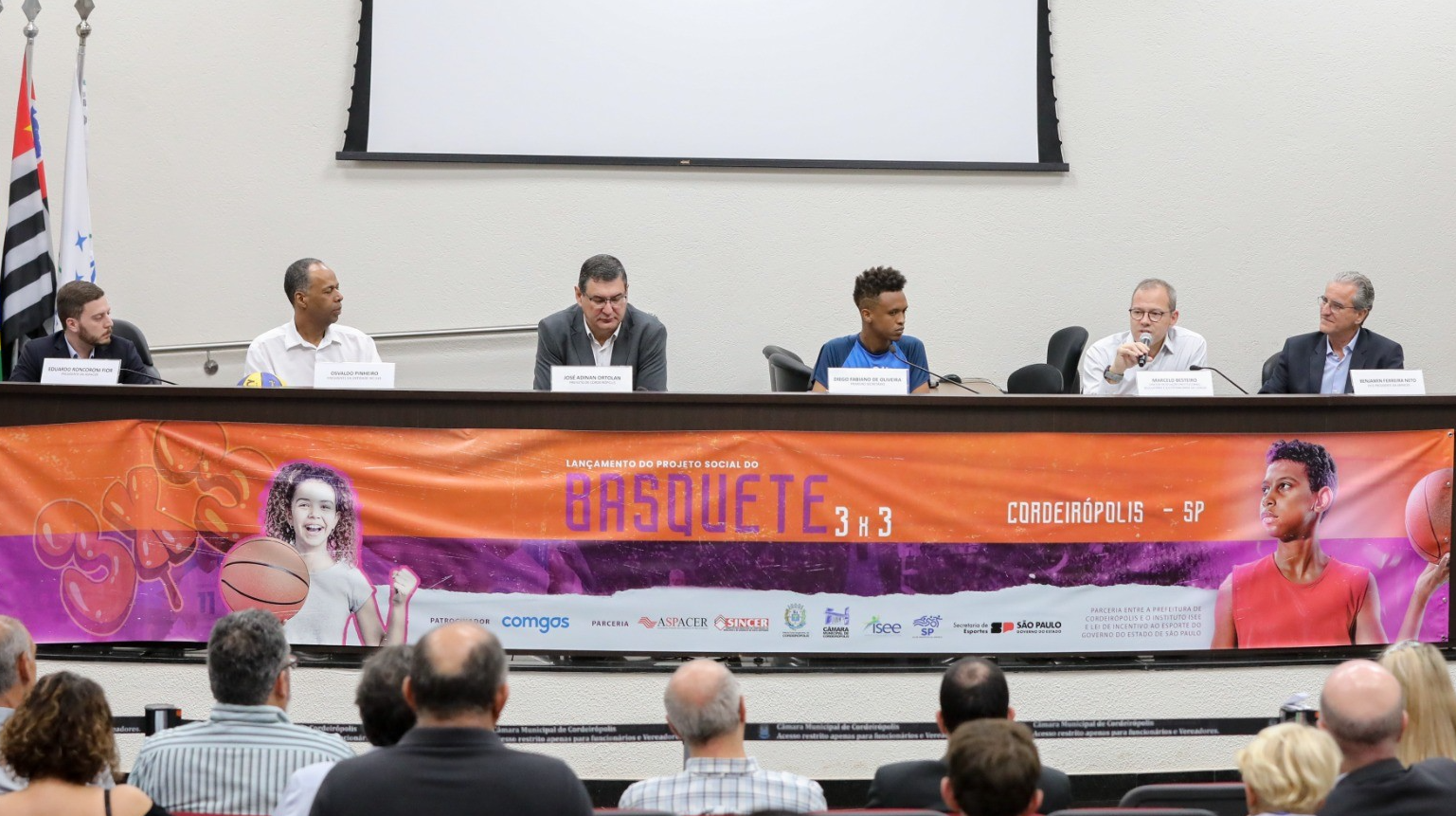 Imagem da notícia: Câmara sedia lançamento do Projeto Basquete 3x3 em Cordeirópolis