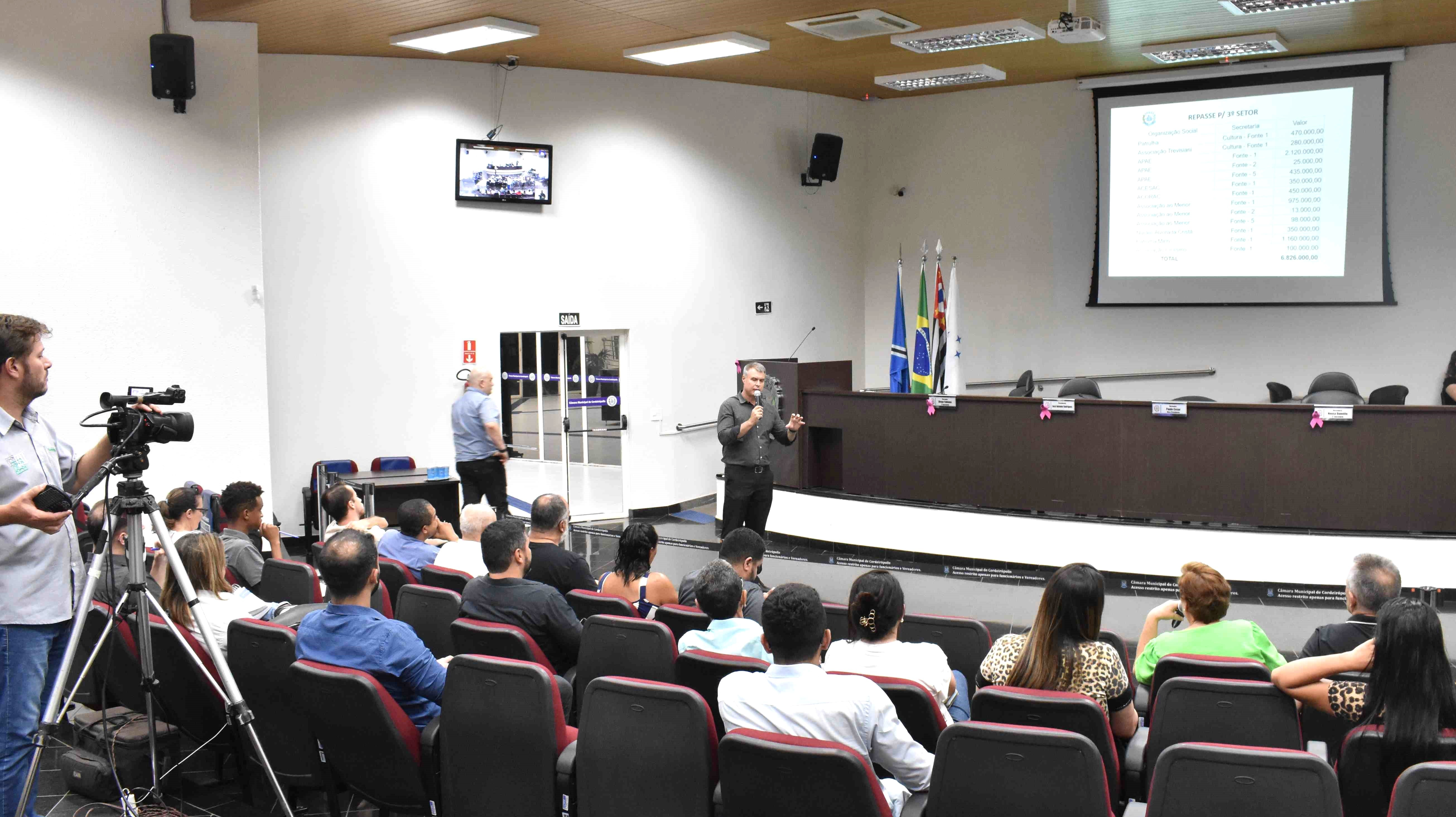 Imagem da notícia: Audiência Pública na Câmara debate vários temas