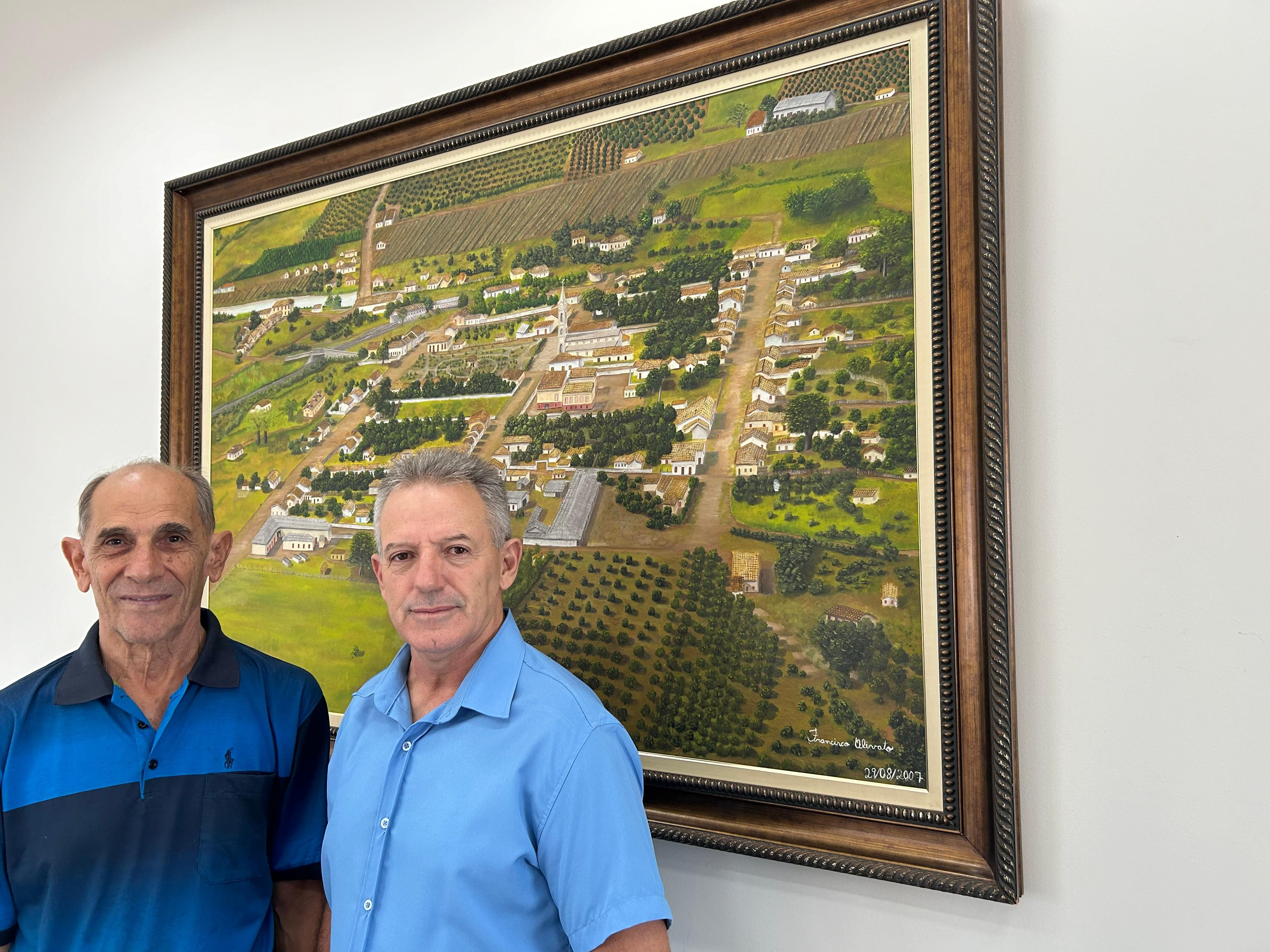 Imagem da notícia: Câmara Municipal de Cordeirópolis recebe visita de Francisco Olivato
