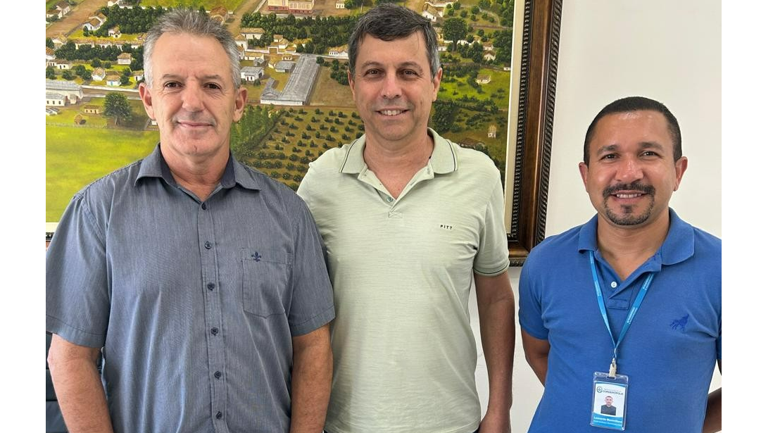 Imagem da notícia: Presidente da Câmara participa de reunião com Secretário de Segurança Pública de Cordeirópolis