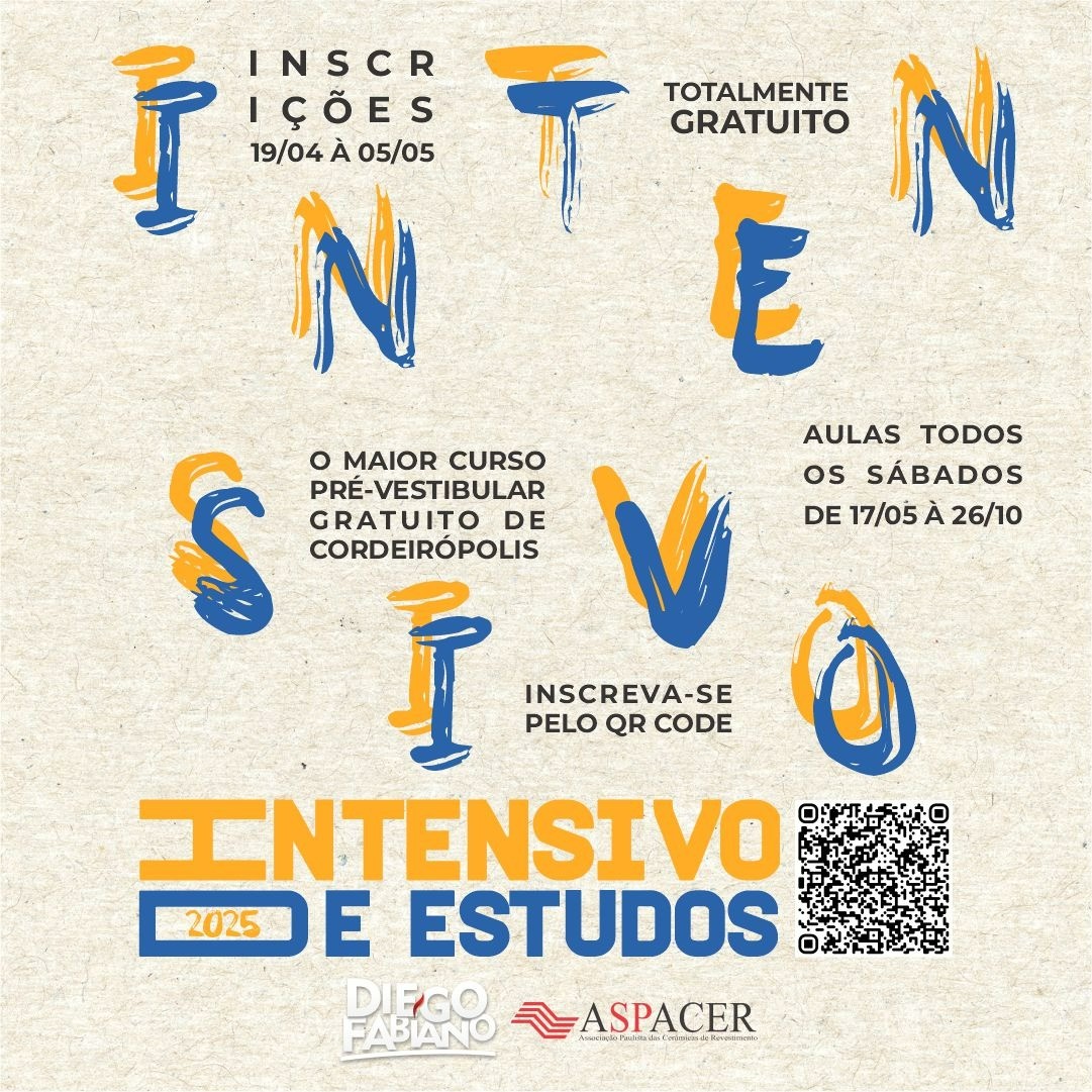 Imagem da notícia: Projeto Intensivo de Estudos abre inscrições com foco no ENEM e apoio ao estudante