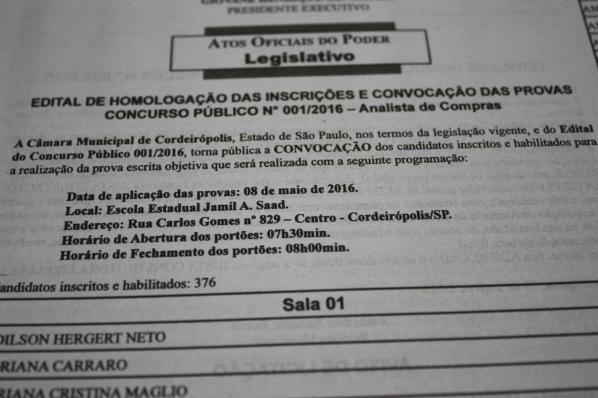 Imagem da notícia: Publicada convocação de candidatos