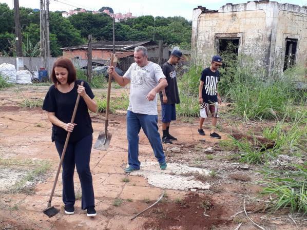 Imagem da notícia: Vereadora Sandra participa do mutirão “a Estação é Nossa”