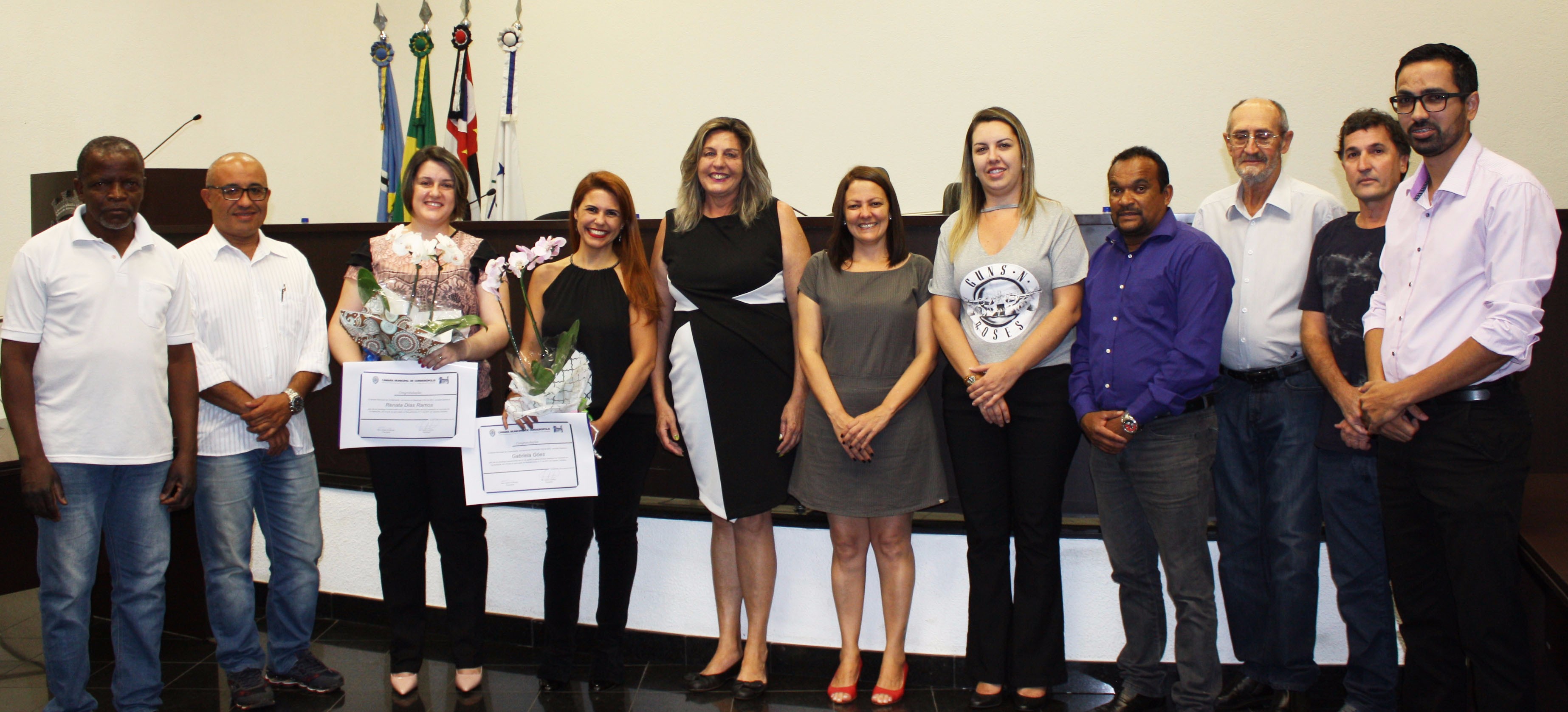 Imagem da notícia: Psicólogas recebem homenagens durante 28ª sessão